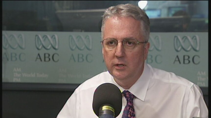ABC managing director Mark Scott talks to ABC Radio National