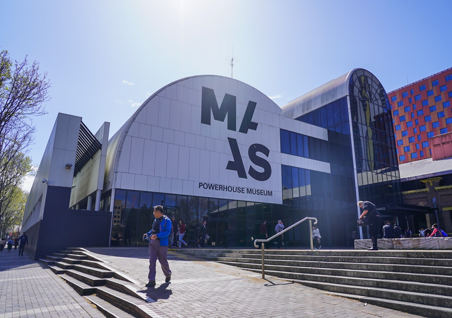 the outside of a building 