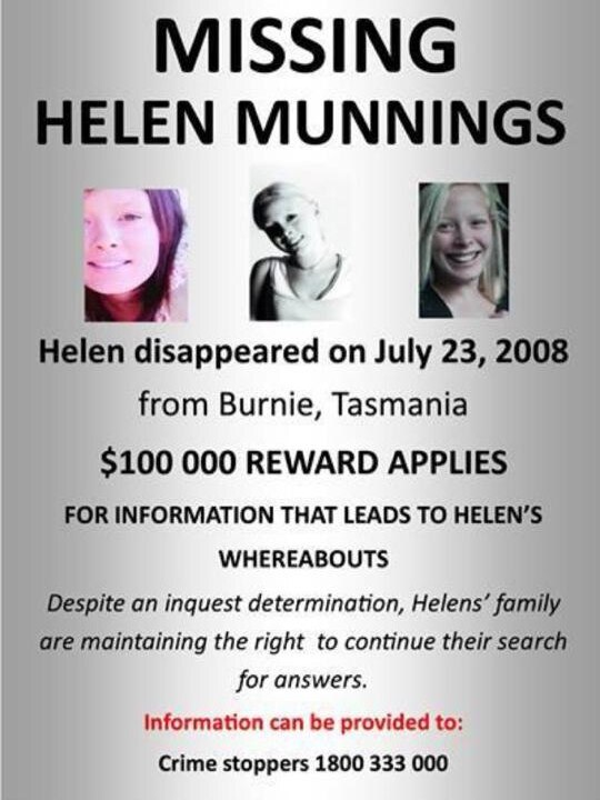 Helen Munnings notice
