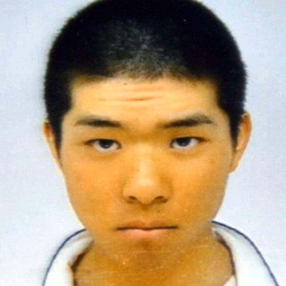 Mugshot of AKB48 attacker Satoru Umeta