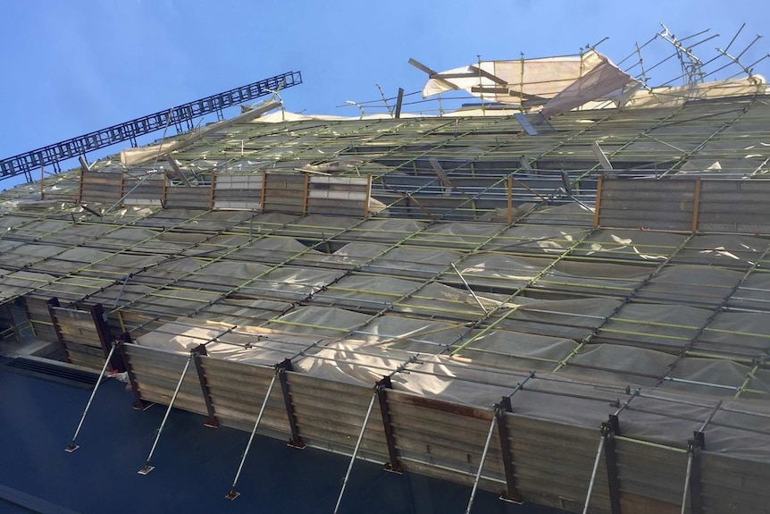 Lismore hospital scaffolding collapse