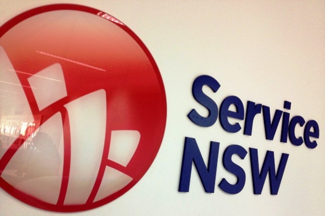 Service NSW sign logo generic