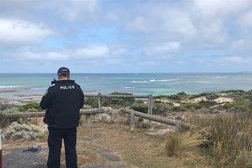 Police at Port MacDonnell