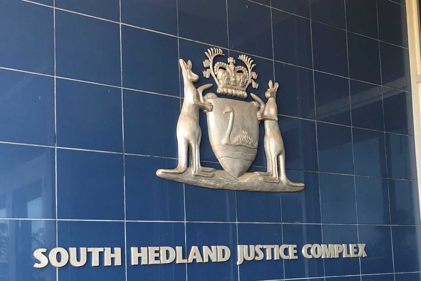 Photo of South Hedland Justice Complex wall sign