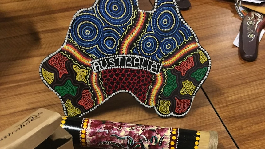 fake Aboriginal art