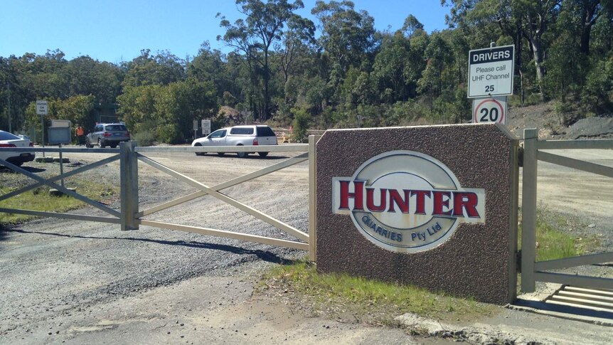Investigations are continuing into the death of a man at a quarry at Karuah.