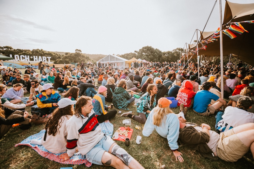 A crowd shot from the 2024 festival