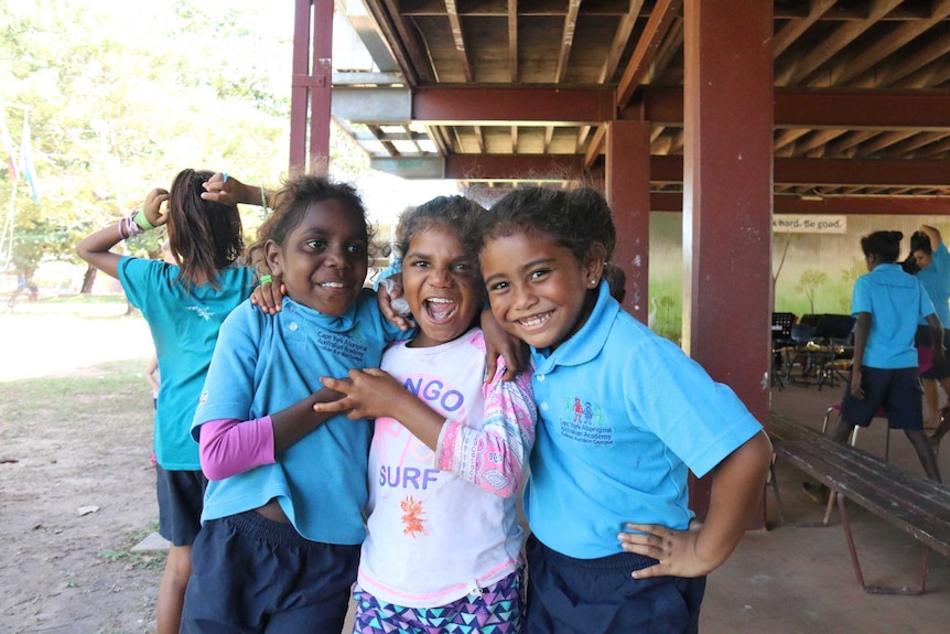 Aurukun school students