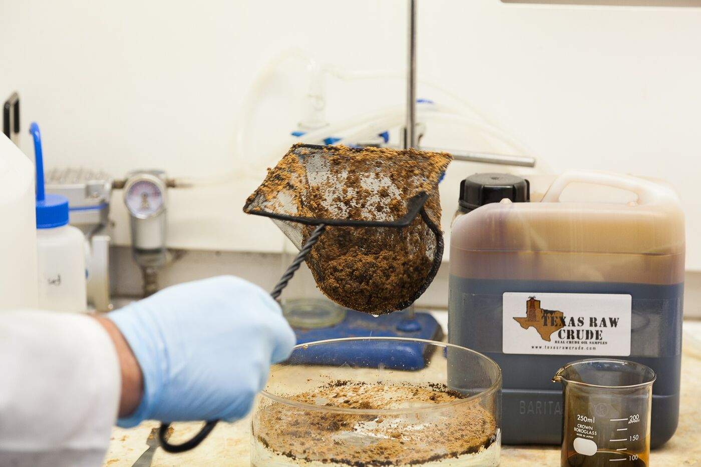 New oil spill cleanup 'sponge' created from waste and pioneered by