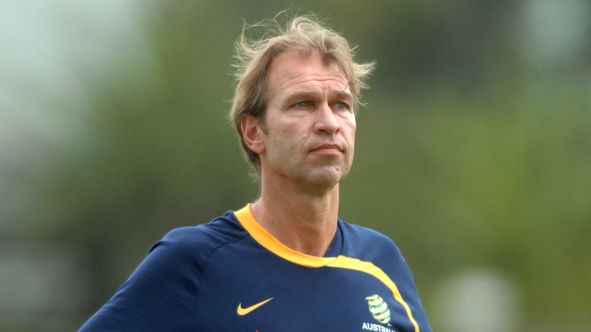 Trial time... Socceroos coach Pim Verbeek looking to finalise his side for the tough China qualifier.