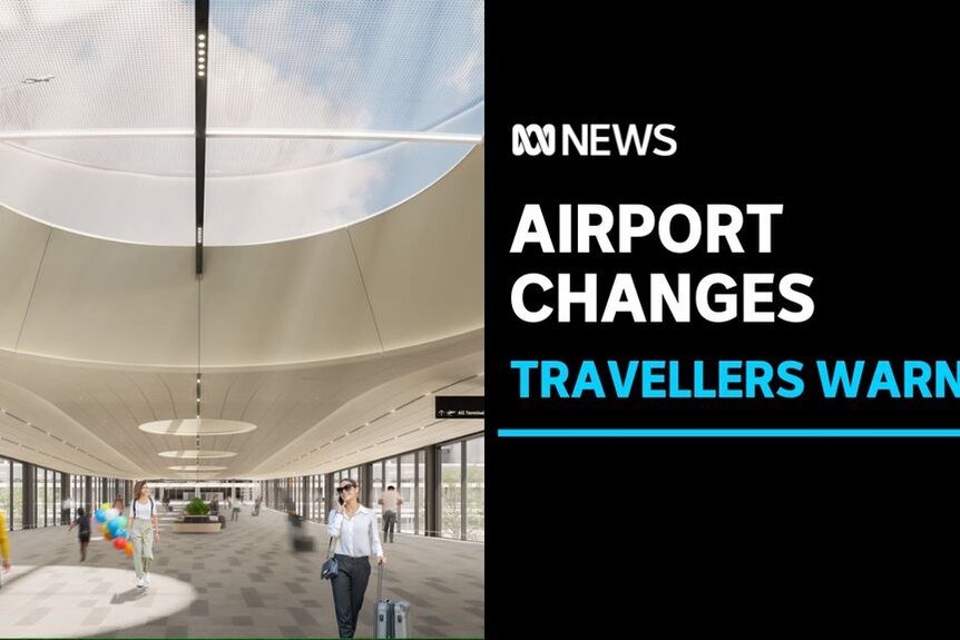 Airport Changes, Travellers Warned: Artistic rendering of Melbourne Airport project