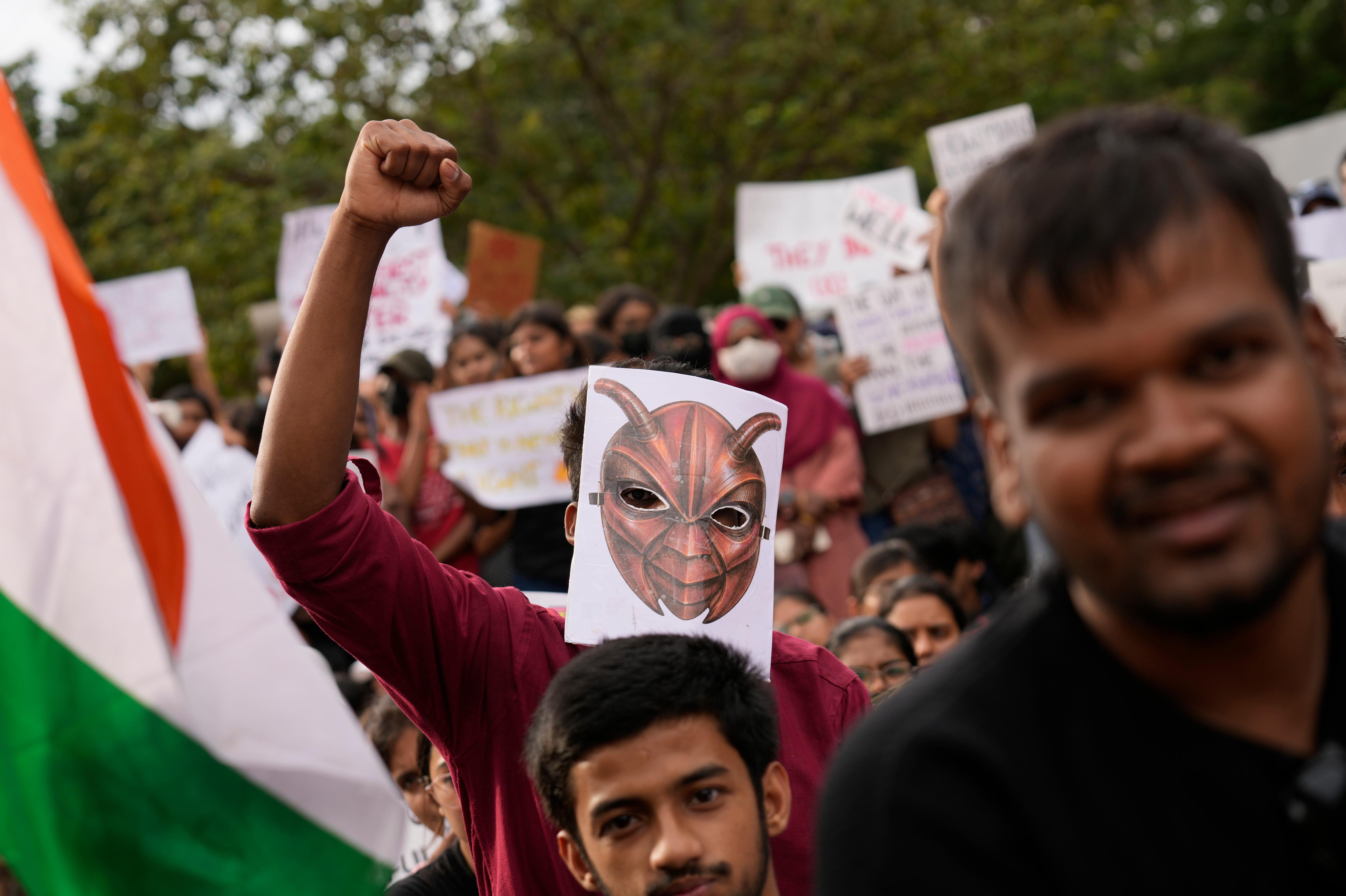Why supporters of India's 'Cockroach' movement marched on parliament