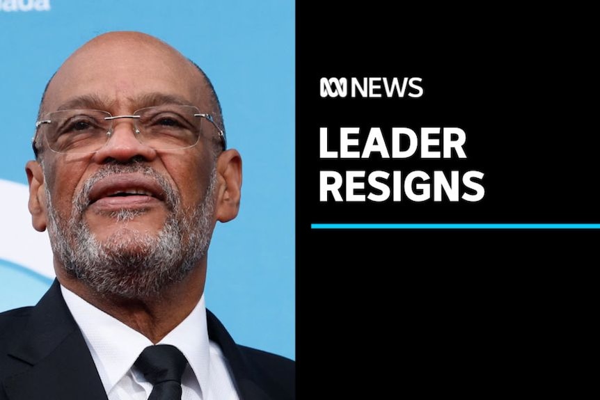 Leader Resigns: Haiti's former prime minister Ariel Henry.