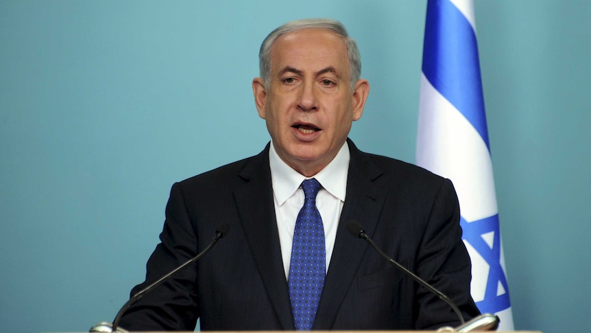 Israeli prime minister Benjamin Netanyahu