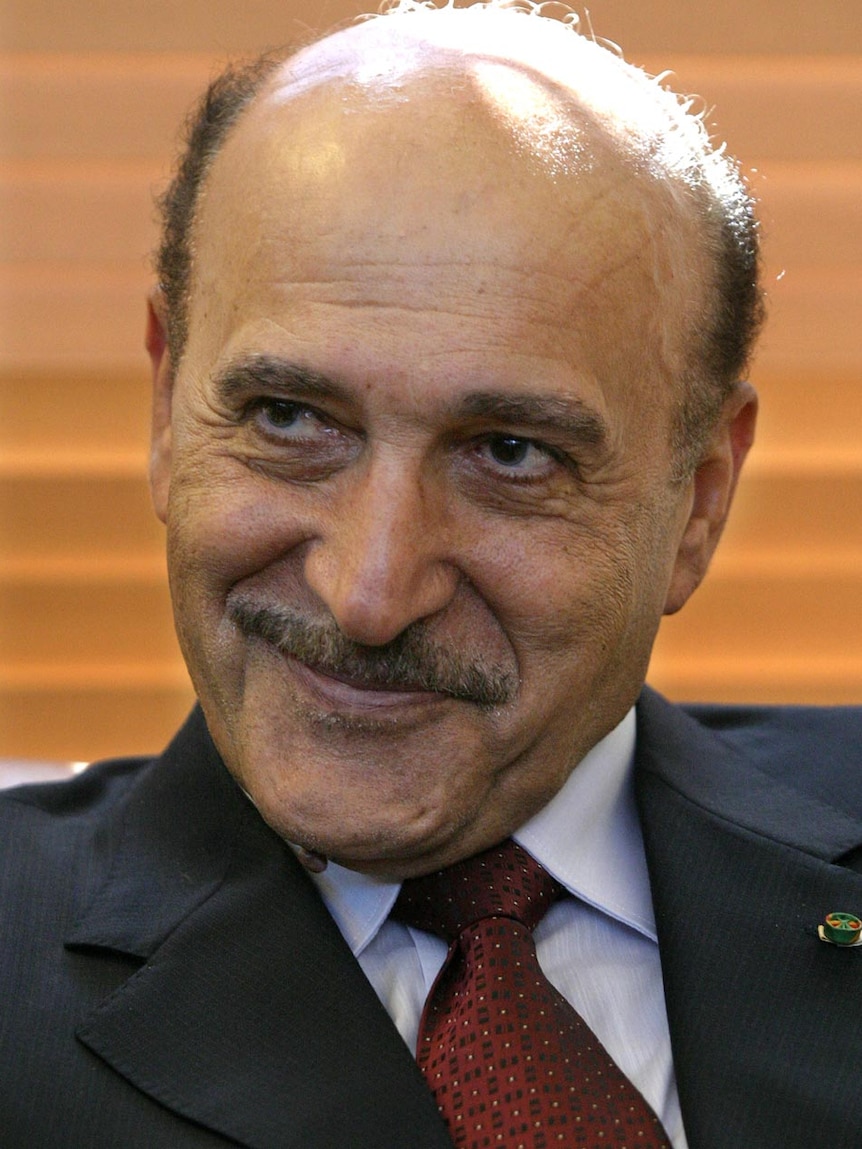 File photo of Egypt intelligence chief Omar Suleiman