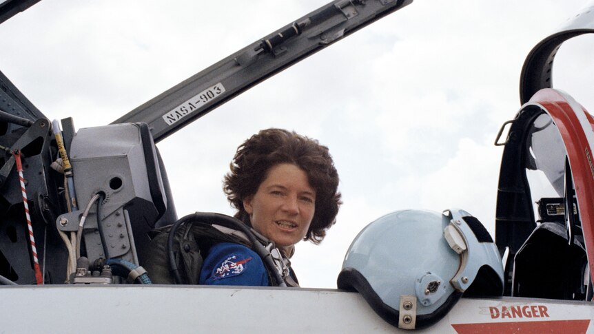 US astronaut Sally Ride