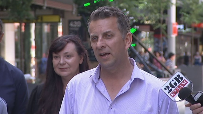 NSW Transport Minister shuts down angry Strand Arcade retailer.