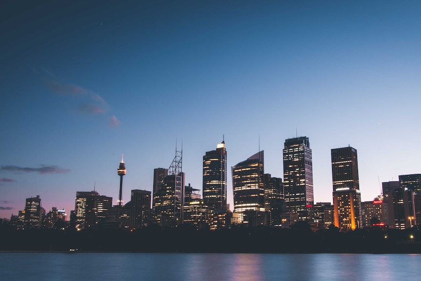 A view of the Sydney skyline