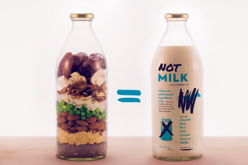 Plant-based milk from The Not Company.