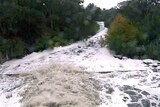 Heavy rain in Adelaide