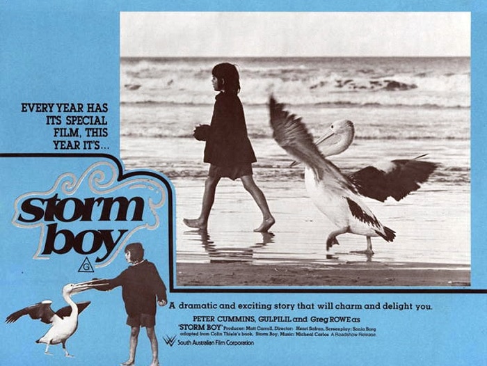 Publicity for 1976 movie Storm Boy