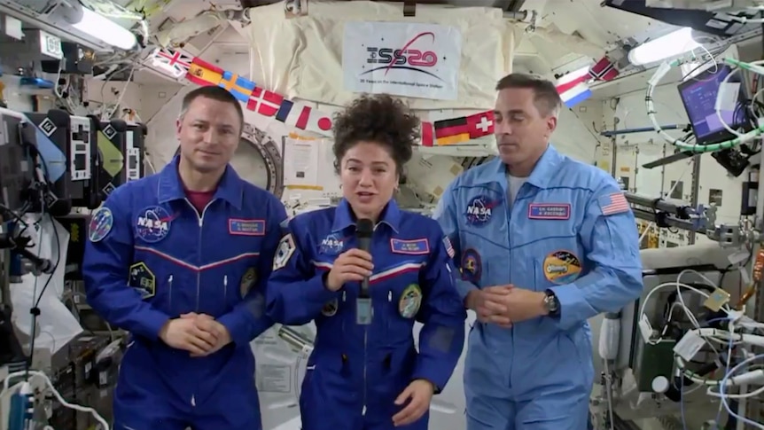 Astronauts heading home