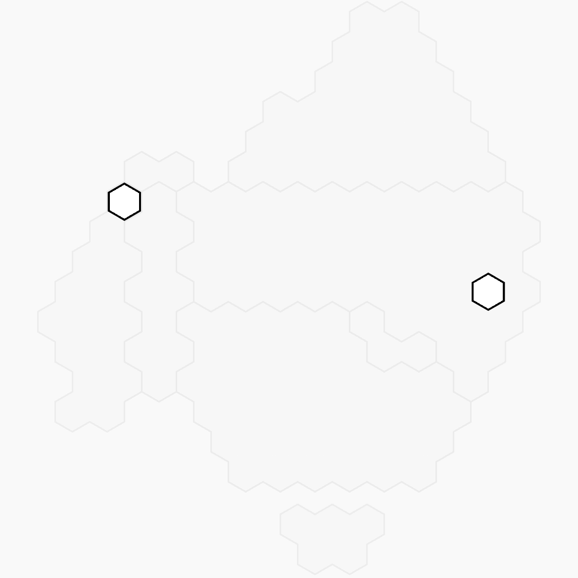 On the hexagon map the seats of Grayndler and Durack and now the same size.