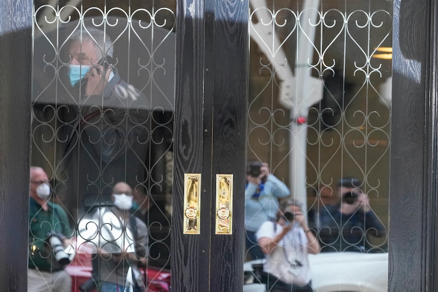 Doorman at Rudy Giuliani's apartment building