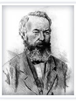 A portrait sketch of alexander bain