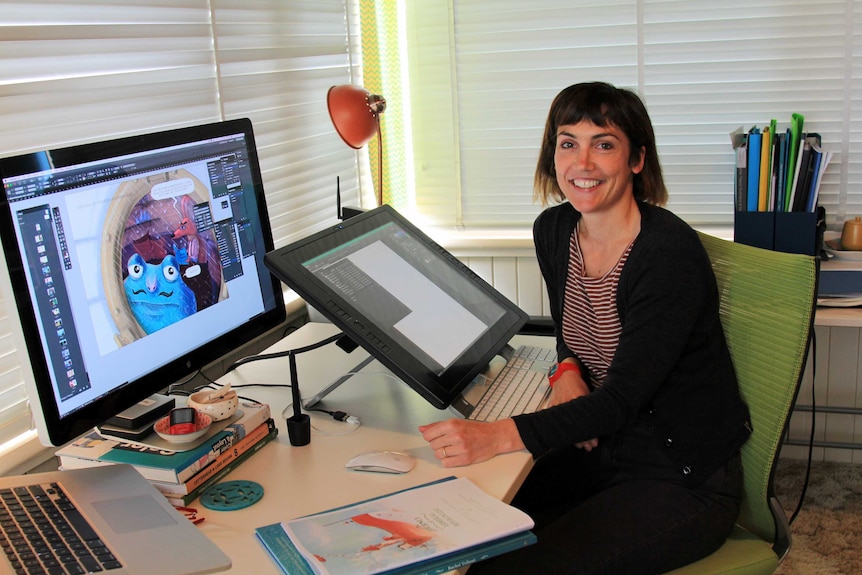 Rachel Tribout a Hobart illustrator