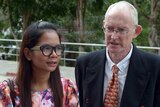 Australian journalist Alan Morison and Thai colleague Chutima Sidasathian