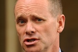 LNP leader Campbell Newman speaks during a press conference in Brisbane.