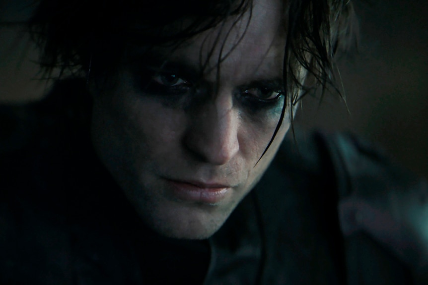 Pictures shows Robert Pattinson in "The Batman." Warner Bros. released the first trailer for "The Batman," 