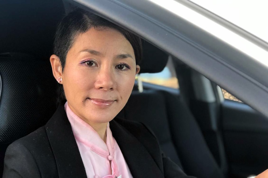 Hobart accountant and Uber driver Apple Wang,