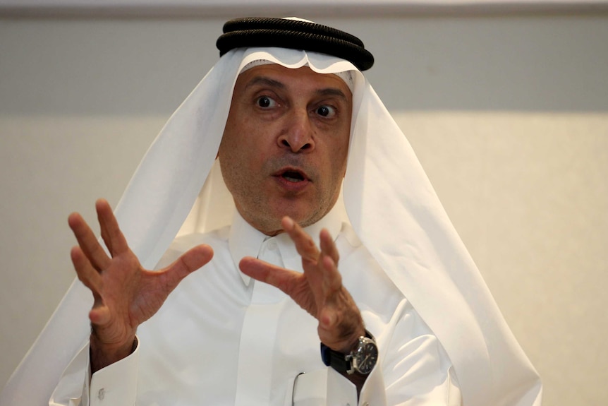 Qatar Airway's chief executive Akbar Al Baker