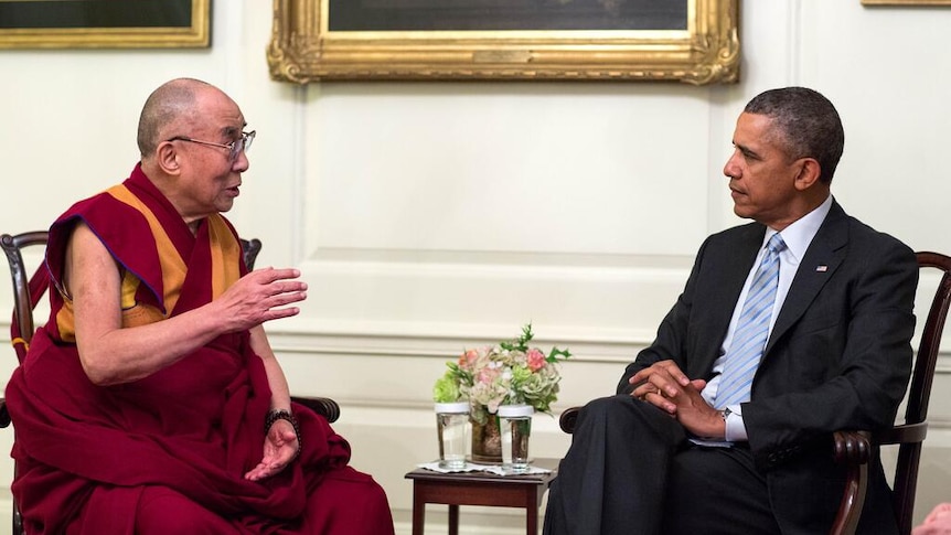 Barack Obama meets Dalai Lama at White House