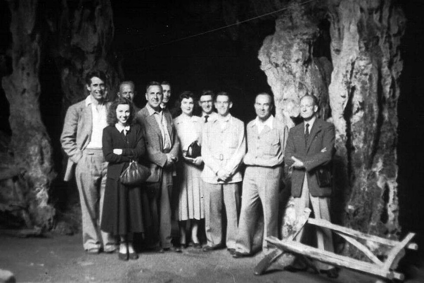 Adelaide orchestra performs in Blanche Cave