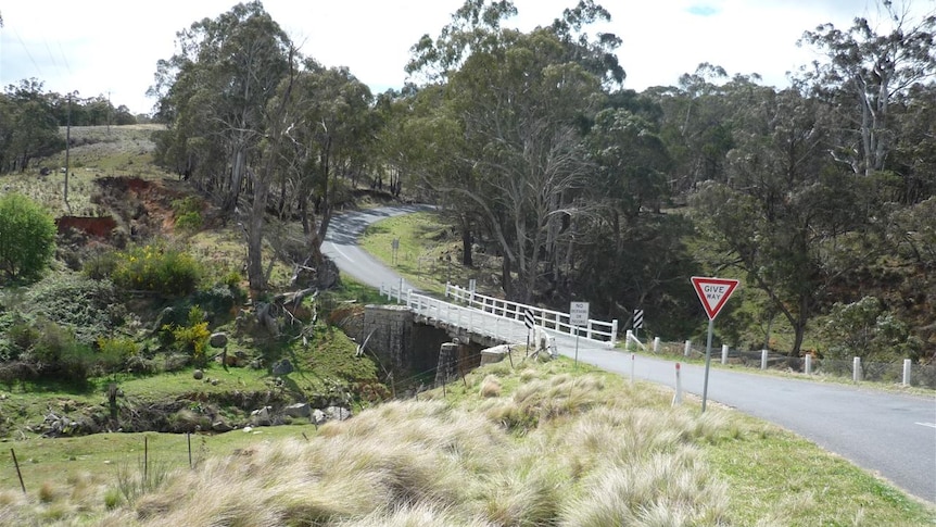 Bridge over troubled mine site