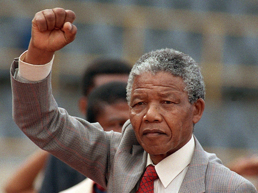 Nelson Mandela became the face of the political freedom fighter.