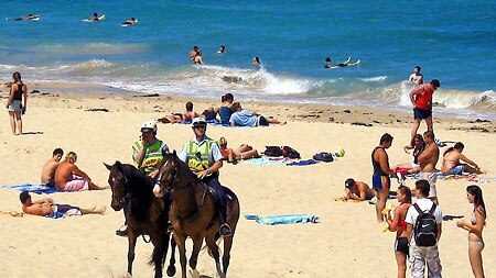 Dozens of arrests have been made since violence flared on Cronulla Beach. [File photo]