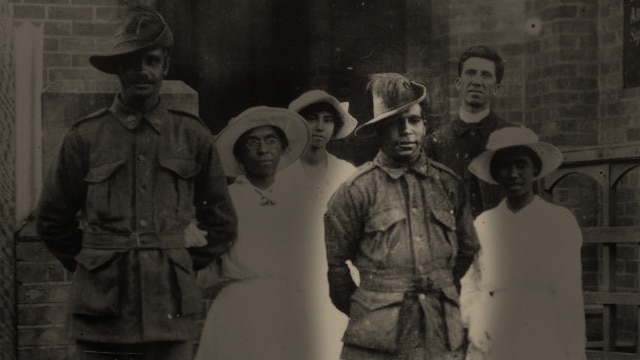 John Geary, an indigenous WWI soldie.