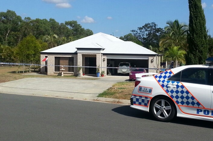 House where a 23-year-old woman was stabbed to death at Boronia Height at Logan