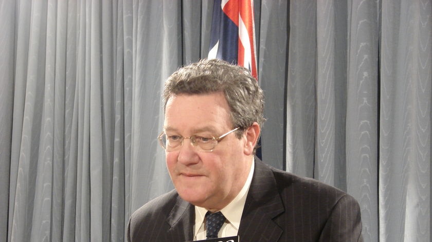 Alexander Downer says no one knows if Peter Costello could have defeated Kevin Rudd. (File photo)
