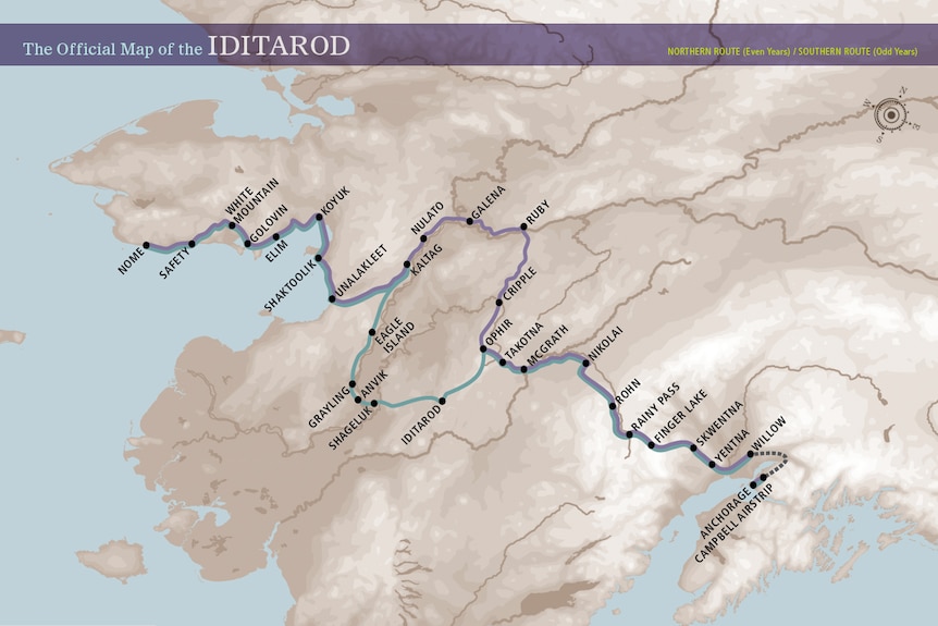 Iditarod route
