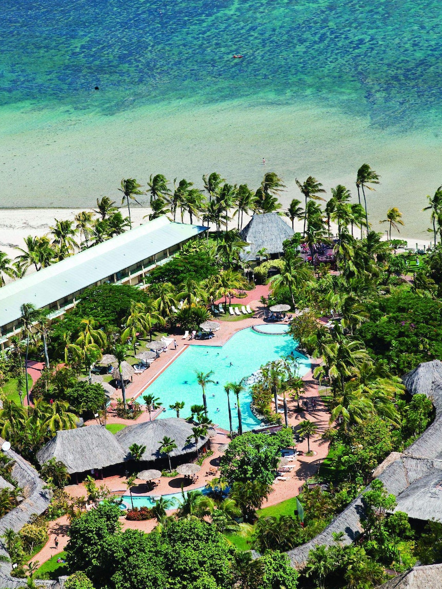 Supplied image of Outrigger on the Lagoon resort on Fiji's Coral Coast.