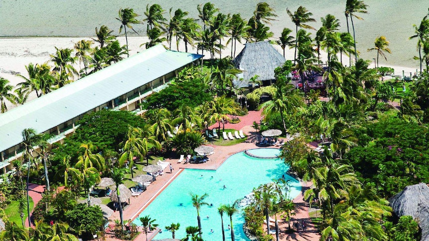 Supplied image of Outrigger on the Lagoon resort on Fiji's Coral Coast.