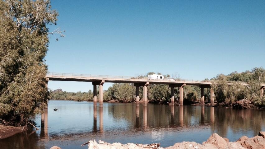 Bridge near Cloncurry in north-west Queensland.