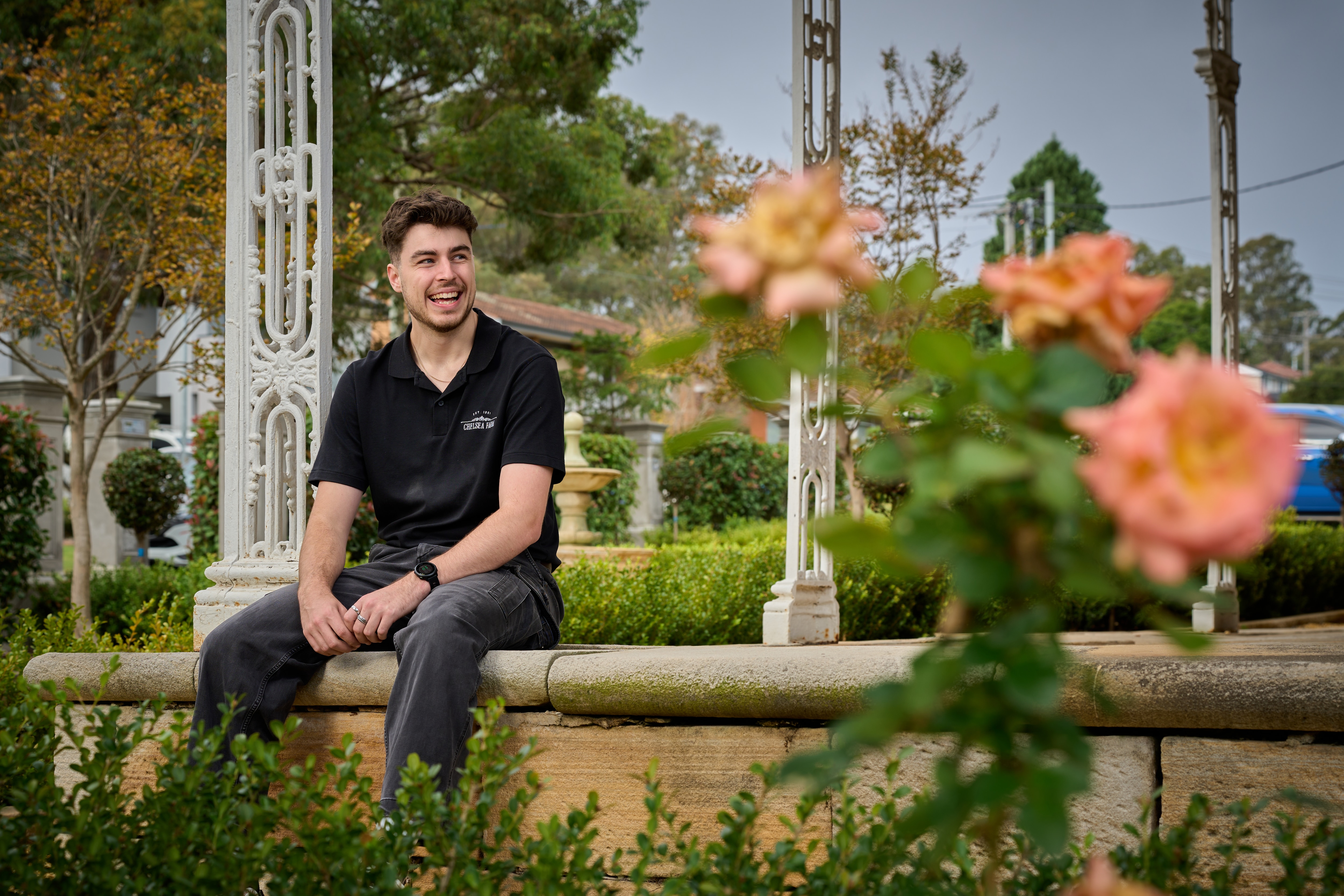 Joel Tedesco at Chelsea Farm in Baulkham Hills
