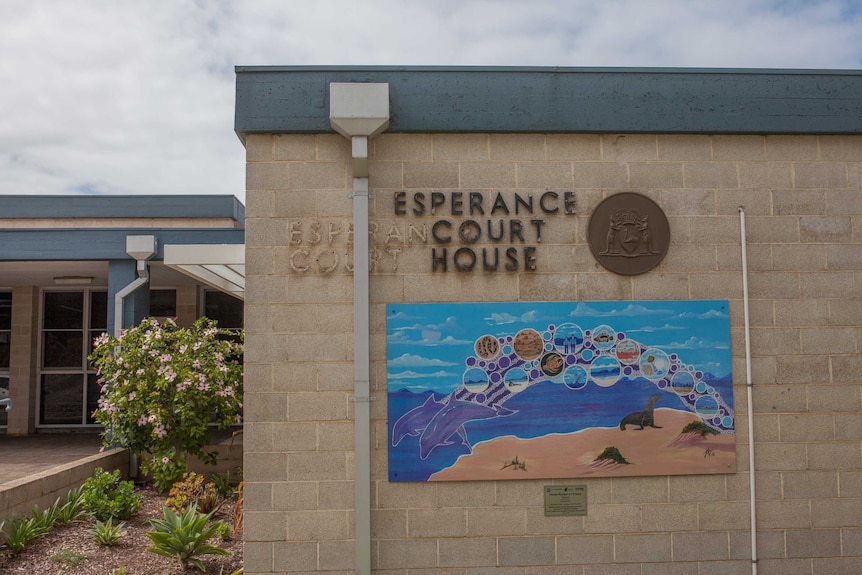 The exterior of the Esperance court house, March 25th 2019.