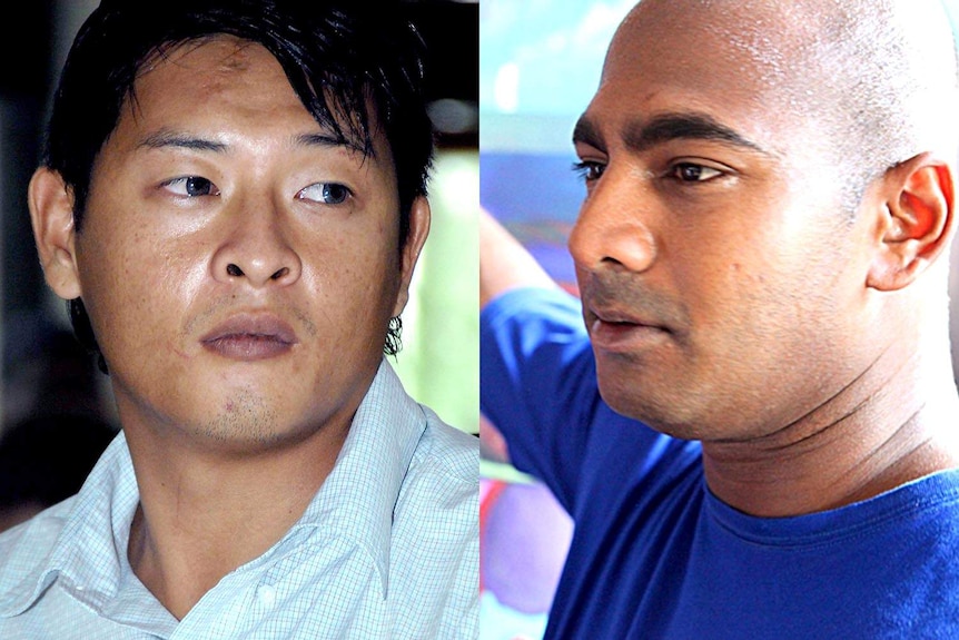 Bali Nine pair Andrew Chan and Myuran Sukumaran.